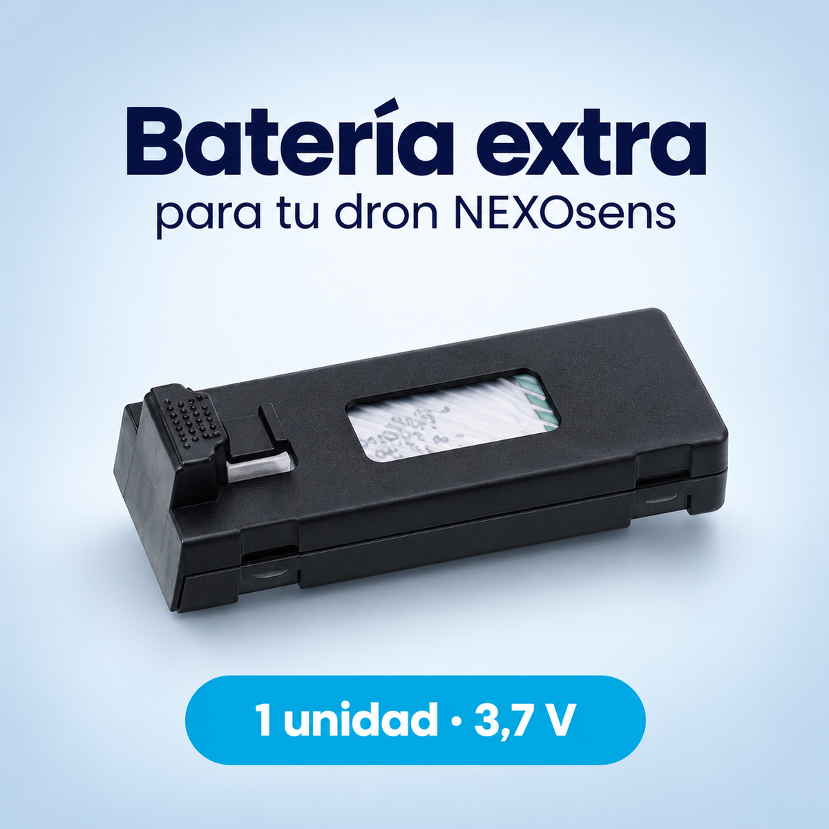 Batería extra de 3,7 V para dron NEXOsens, una unidad